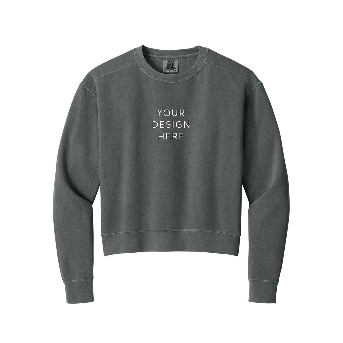 Comfort Colors Women's Mid-Length Crewneck Sweatshirt
