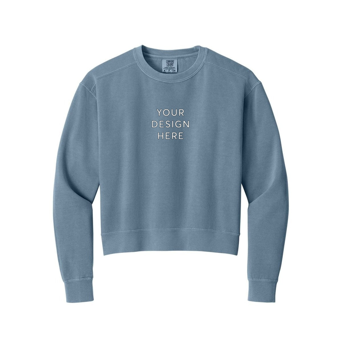 Comfort Colors Women's Mid-Length Crewneck Sweatshirt