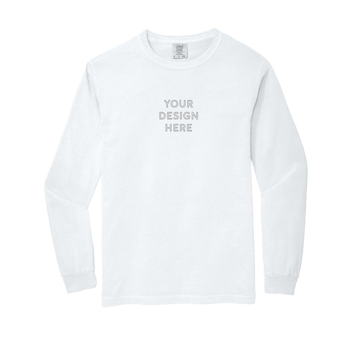 COMFORT COLORS Heavyweight Ring Spun Long Sleeve Tee