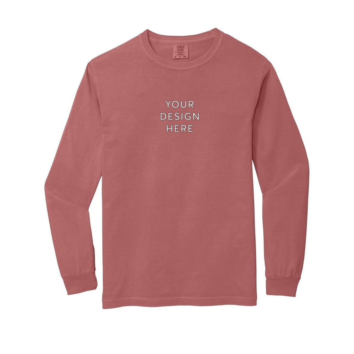 COMFORT COLORS Heavyweight Ring Spun Long Sleeve Tee