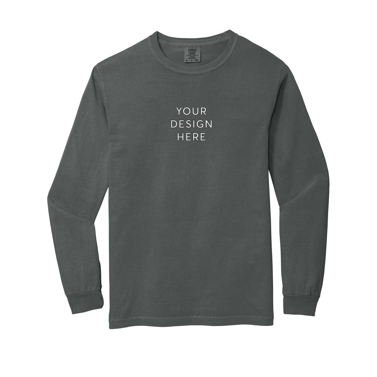 COMFORT COLORS Heavyweight Ring Spun Long Sleeve Tee
