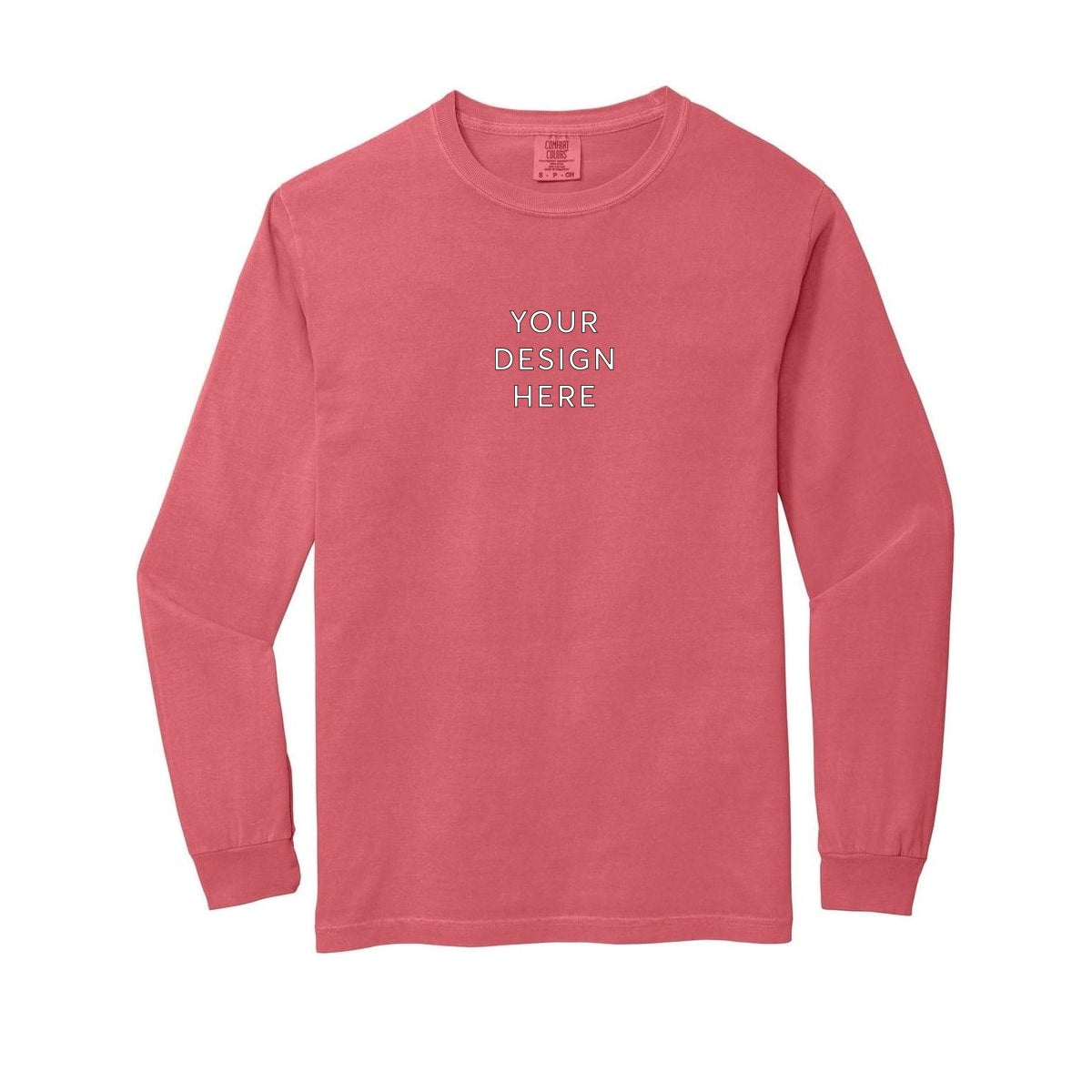 COMFORT COLORS Heavyweight Ring Spun Long Sleeve Tee