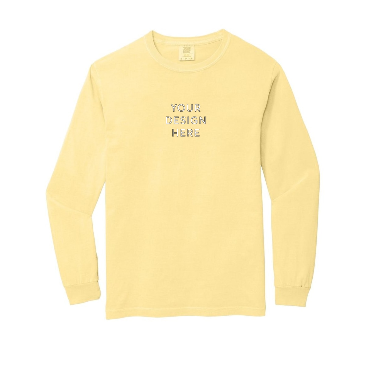 COMFORT COLORS Heavyweight Ring Spun Long Sleeve Tee