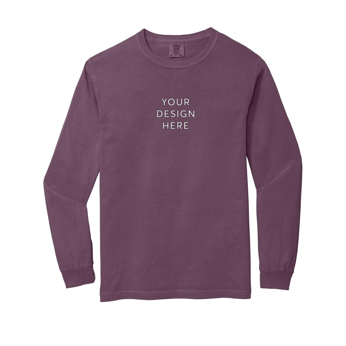 COMFORT COLORS Heavyweight Ring Spun Long Sleeve Tee