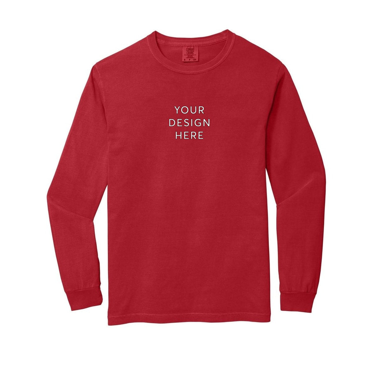 COMFORT COLORS Heavyweight Ring Spun Long Sleeve Tee