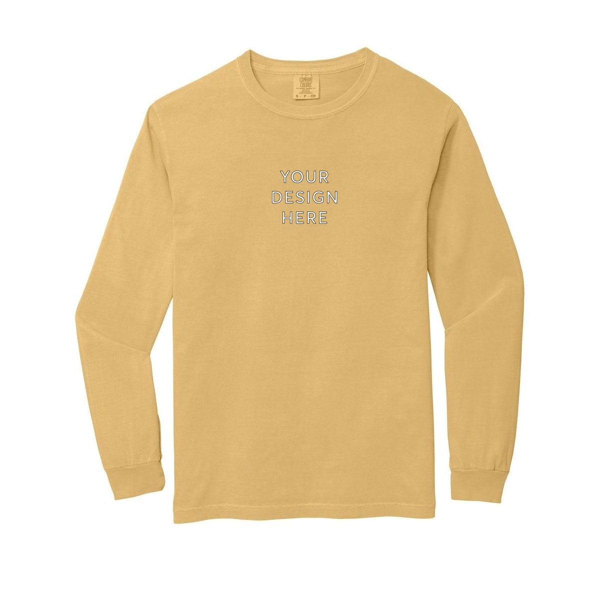 COMFORT COLORS Heavyweight Ring Spun Long Sleeve Tee