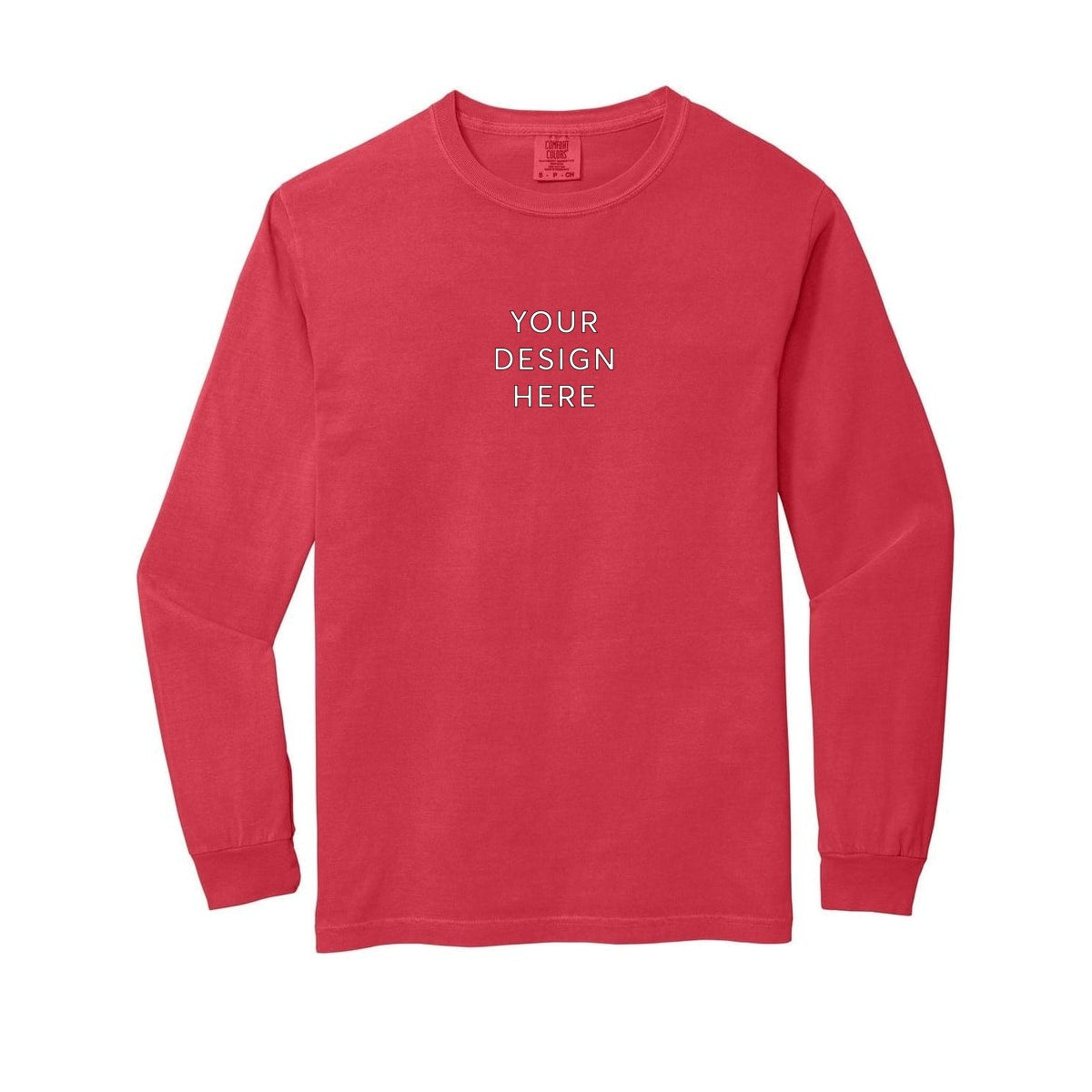COMFORT COLORS Heavyweight Ring Spun Long Sleeve Tee