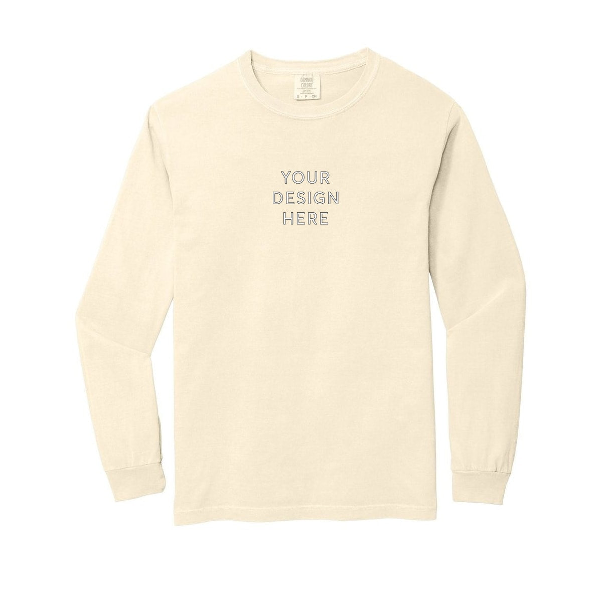 COMFORT COLORS Heavyweight Ring Spun Long Sleeve Tee
