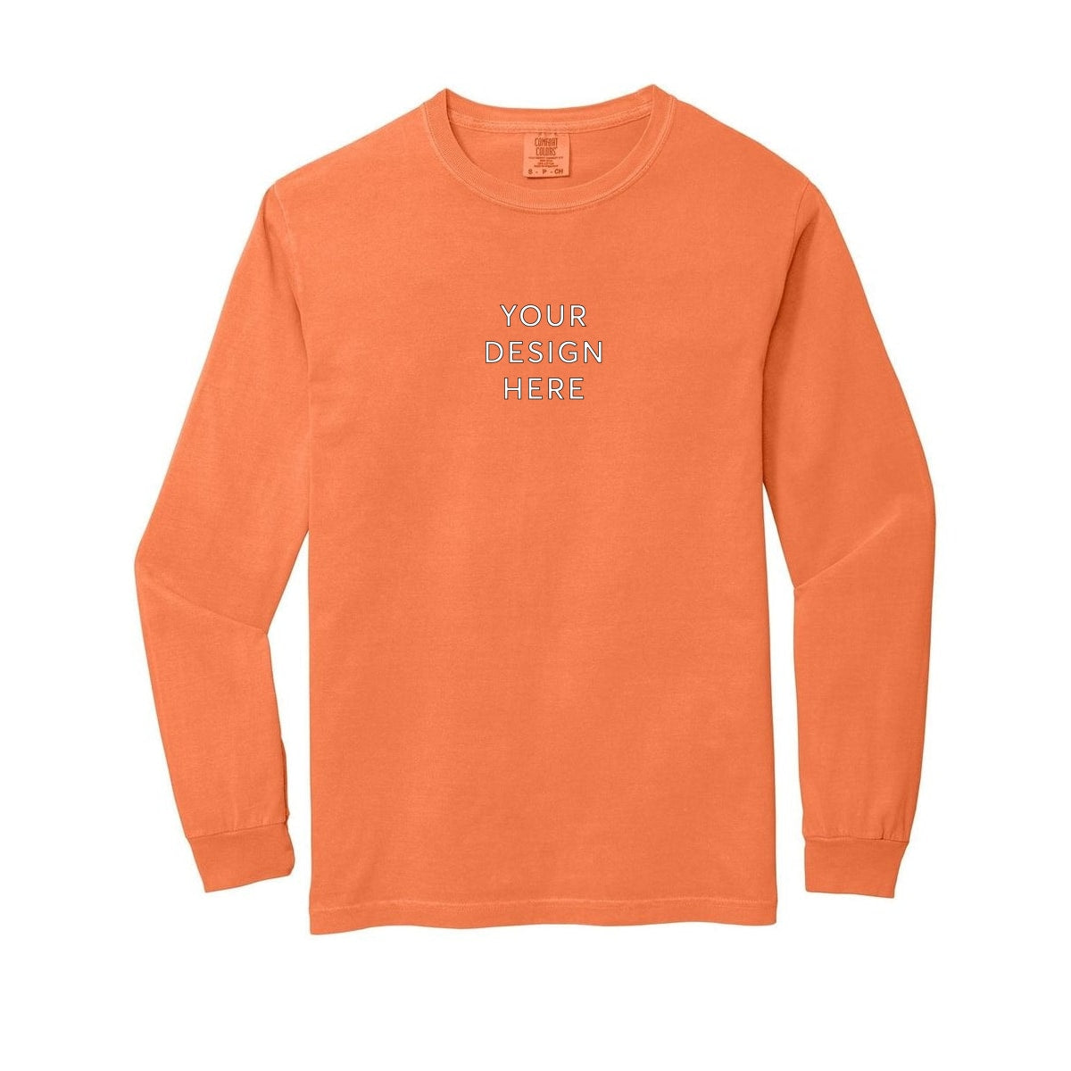 COMFORT COLORS Heavyweight Ring Spun Long Sleeve Tee