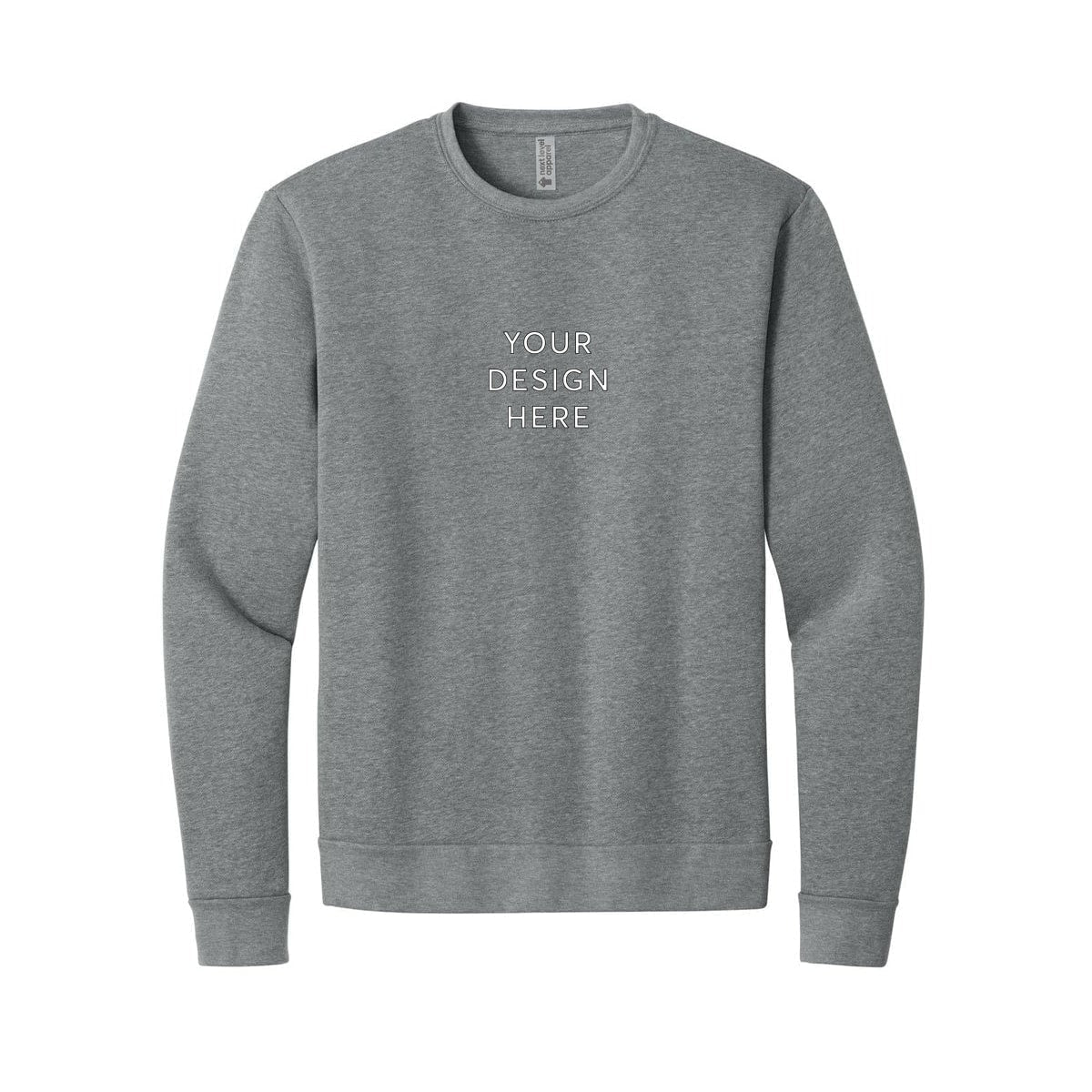 Next Level Apparel Adult Malibu Crewneck Sweatshirt