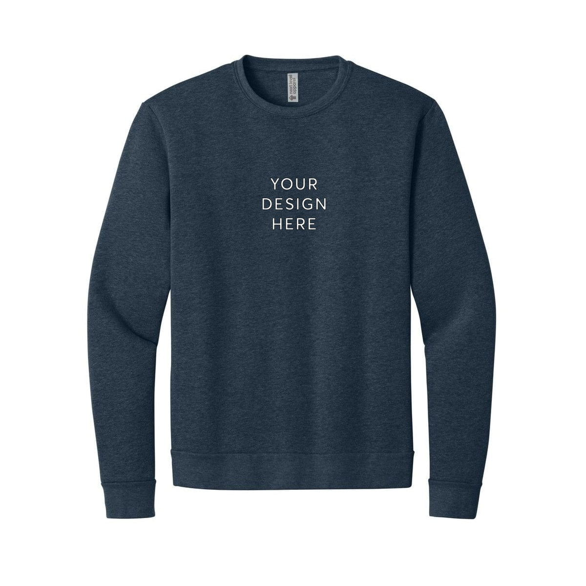 Next Level Apparel Adult Malibu Crewneck Sweatshirt
