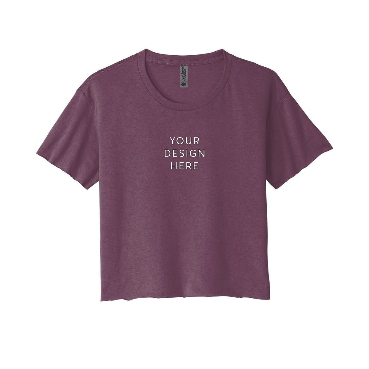 Next Level Apparel Women's Festival Cali Crop Tee