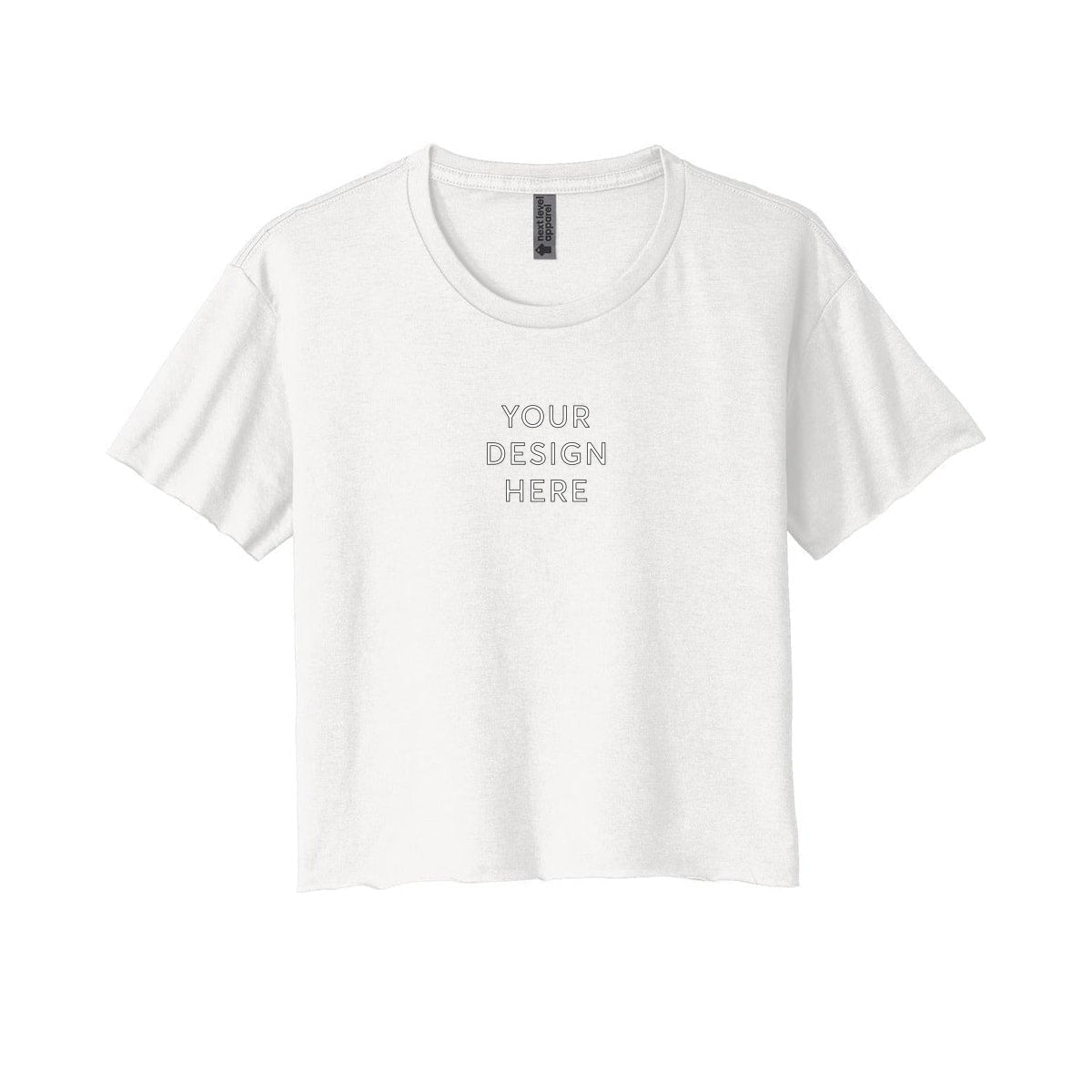 Next Level Apparel Women's Festival Cali Crop Tee