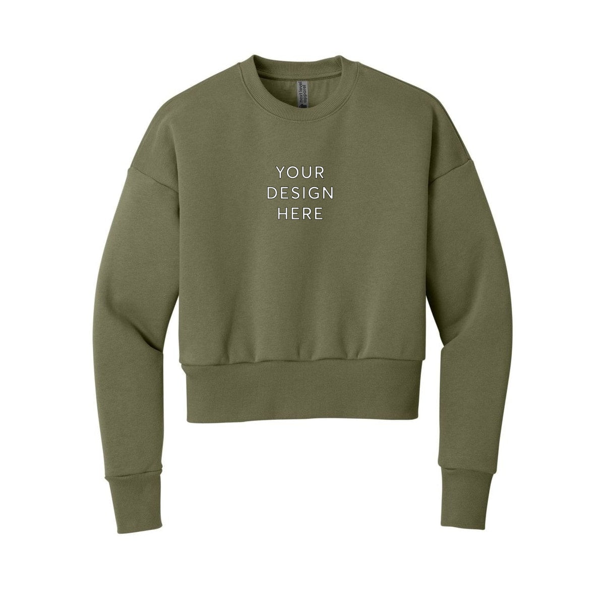 Next Level Apparel Women's Heavyweight Sweatshirt