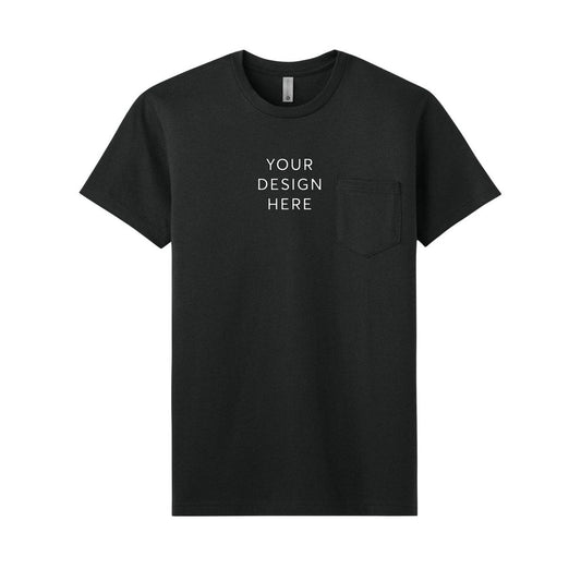 Next Level Apparel Cotton Pocket Tee