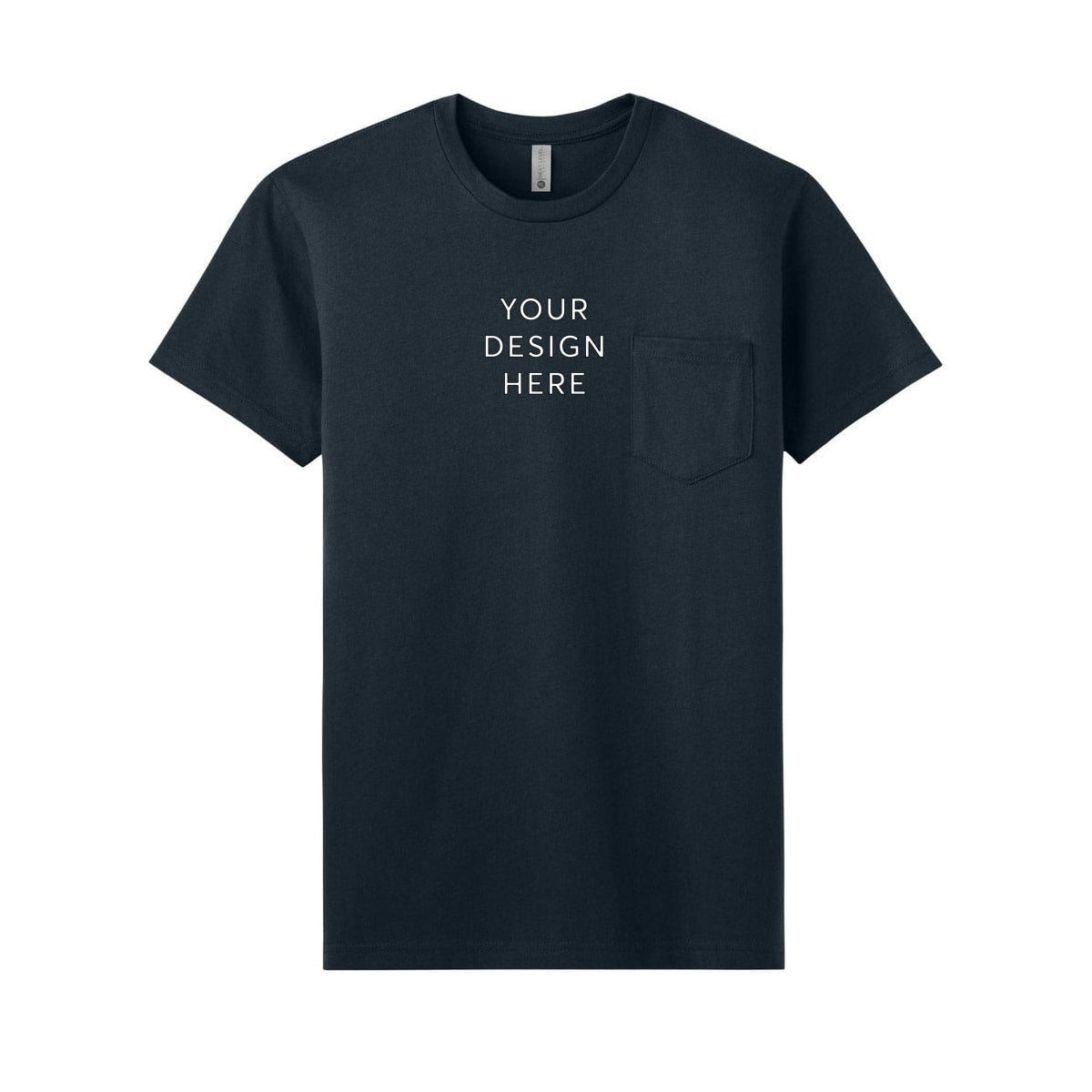 Next Level Apparel Cotton Pocket Tee