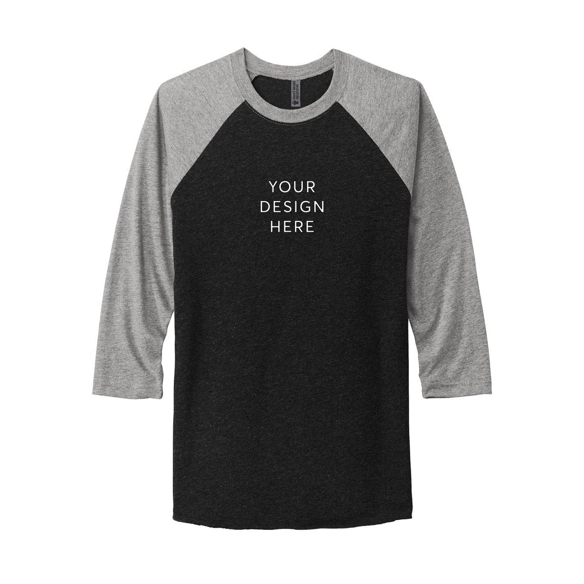 Next Level Apparel Adult Tri-Blend 3/4-Sleeve Raglan Tee