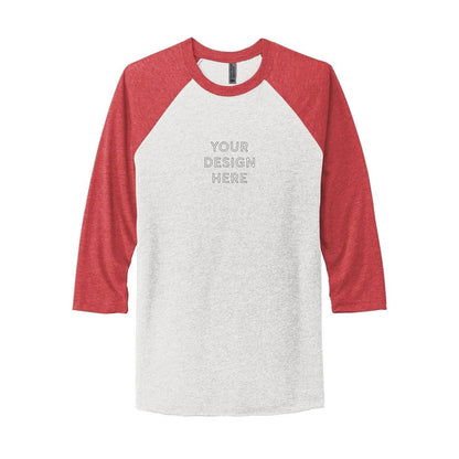 Next Level Apparel Adult Tri-Blend 3/4-Sleeve Raglan Tee