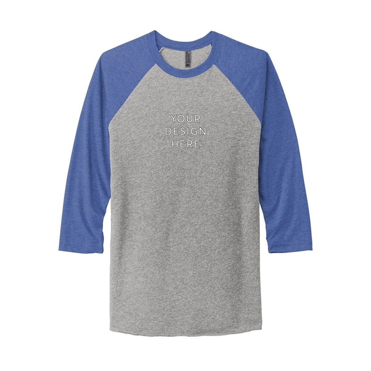 Next Level Apparel Adult Tri-Blend 3/4-Sleeve Raglan Tee