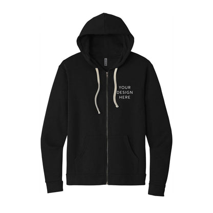 Next Level Apparel Adult Santa Barbara Zip Hoodie