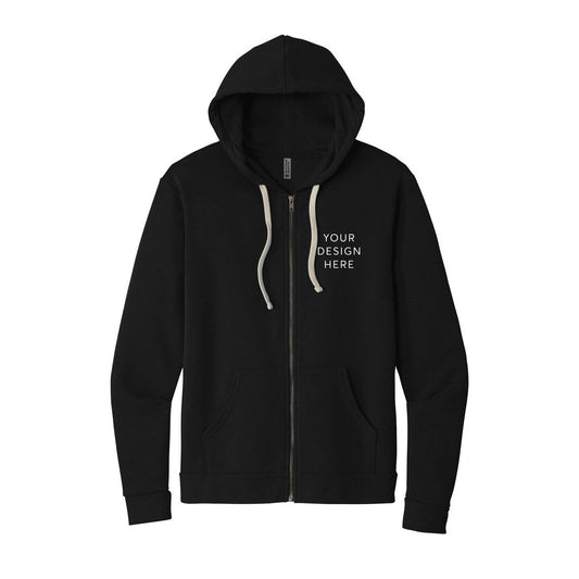 Next Level Apparel Adult Santa Barbara Zip Hoodie
