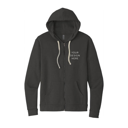 Next Level Apparel Adult Santa Barbara Zip Hoodie