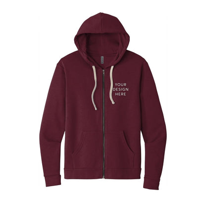 Next Level Apparel Adult Santa Barbara Zip Hoodie