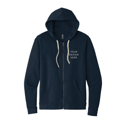 Next Level Apparel Adult Santa Barbara Zip Hoodie