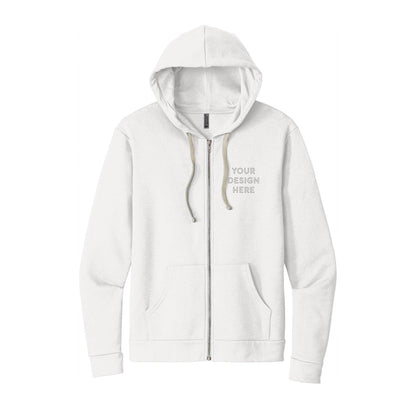 Next Level Apparel Adult Santa Barbara Zip Hoodie