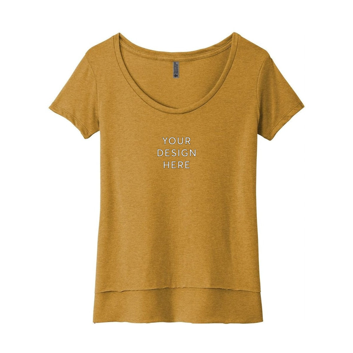 Next Level Apparel Women's Festival Scoop Neck Tee