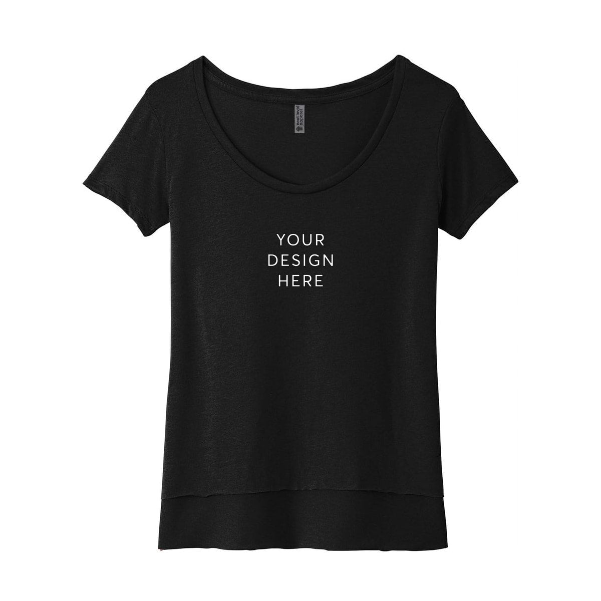 Next Level Apparel Women's Festival Scoop Neck Tee