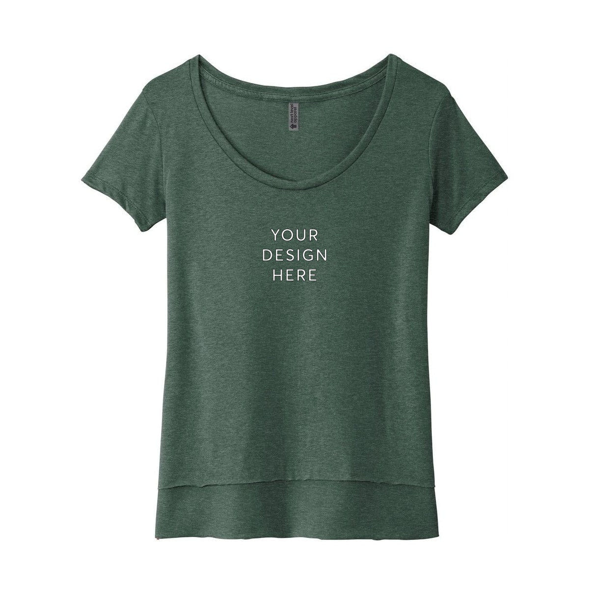 Next Level Apparel Women's Festival Scoop Neck Tee