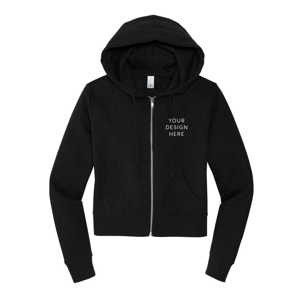 District Women's V.I.T. Fleece Full-Zip Hoodie