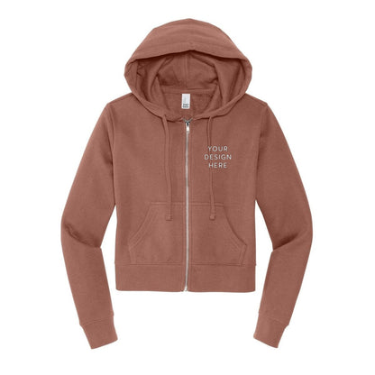 District Women's V.I.T. Fleece Full-Zip Hoodie