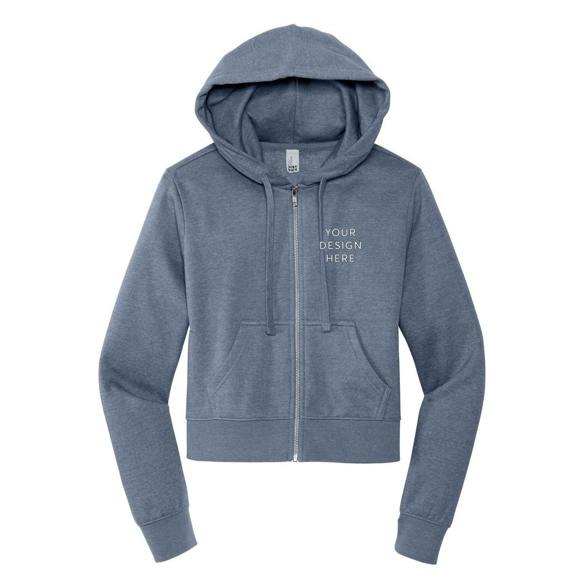 District Women's V.I.T. Fleece Full-Zip Hoodie