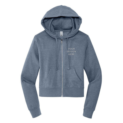 District Women's V.I.T. Fleece Full-Zip Hoodie