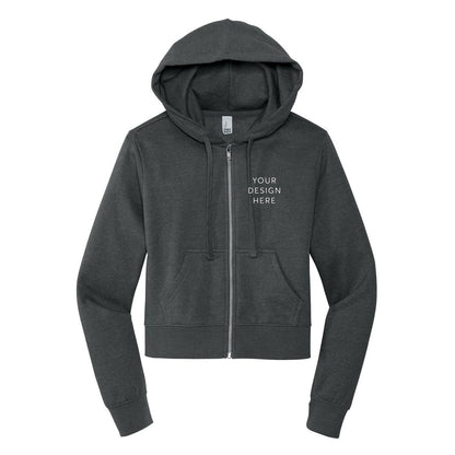 District Women's V.I.T. Fleece Full-Zip Hoodie
