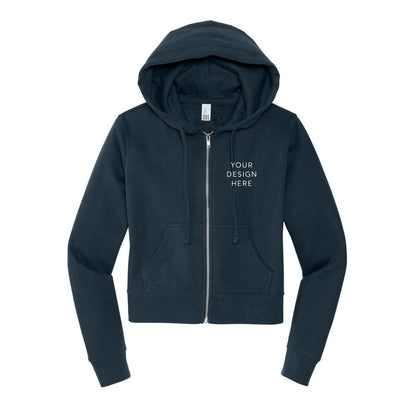District Women's V.I.T. Fleece Full-Zip Hoodie