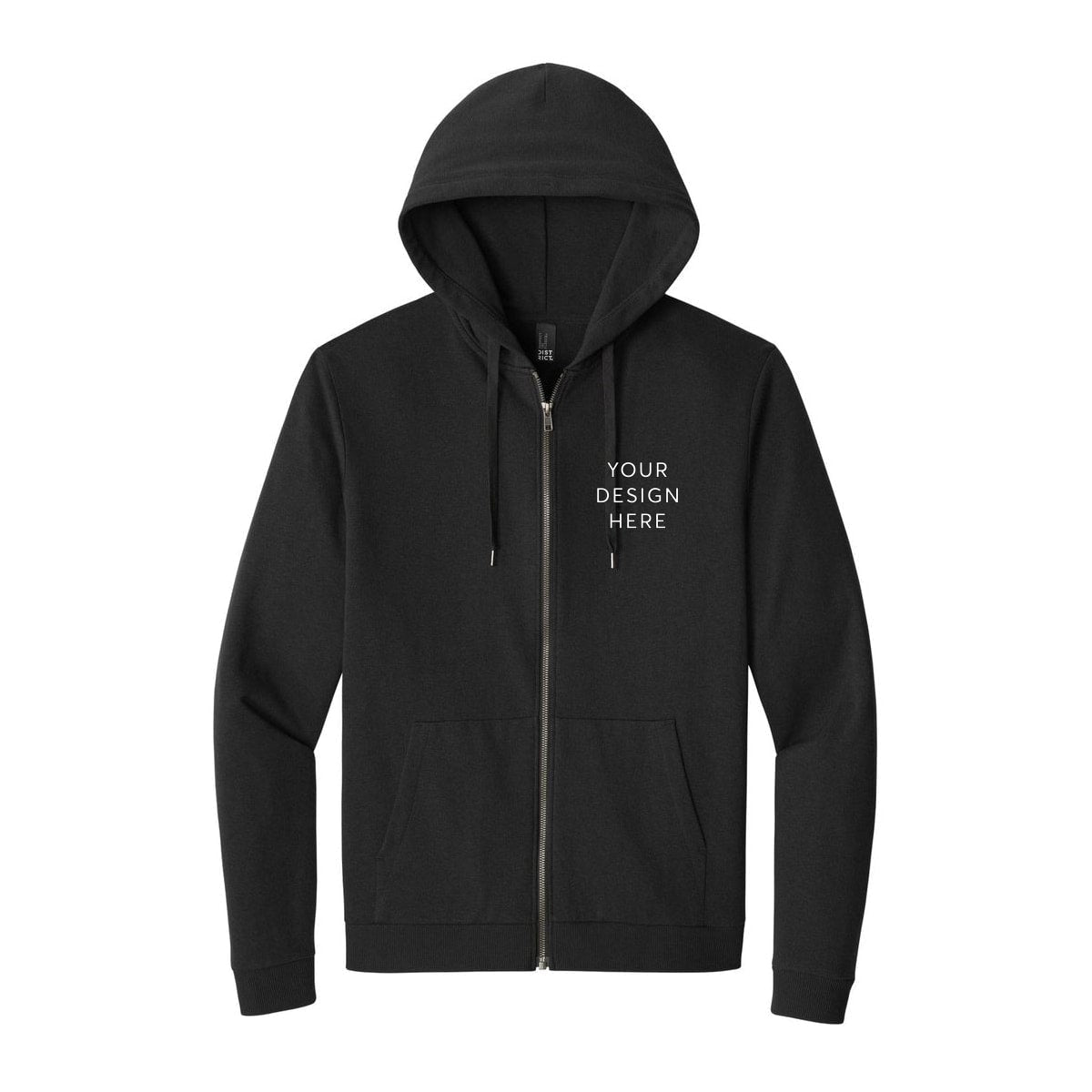 District Perfect Tri Fleece Full-Zip Hoodie