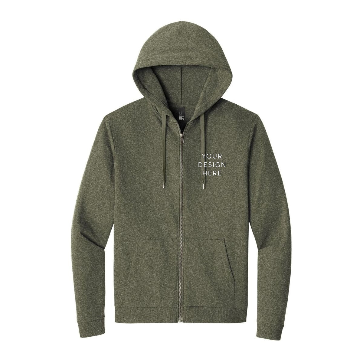 District Perfect Tri Fleece Full-Zip Hoodie