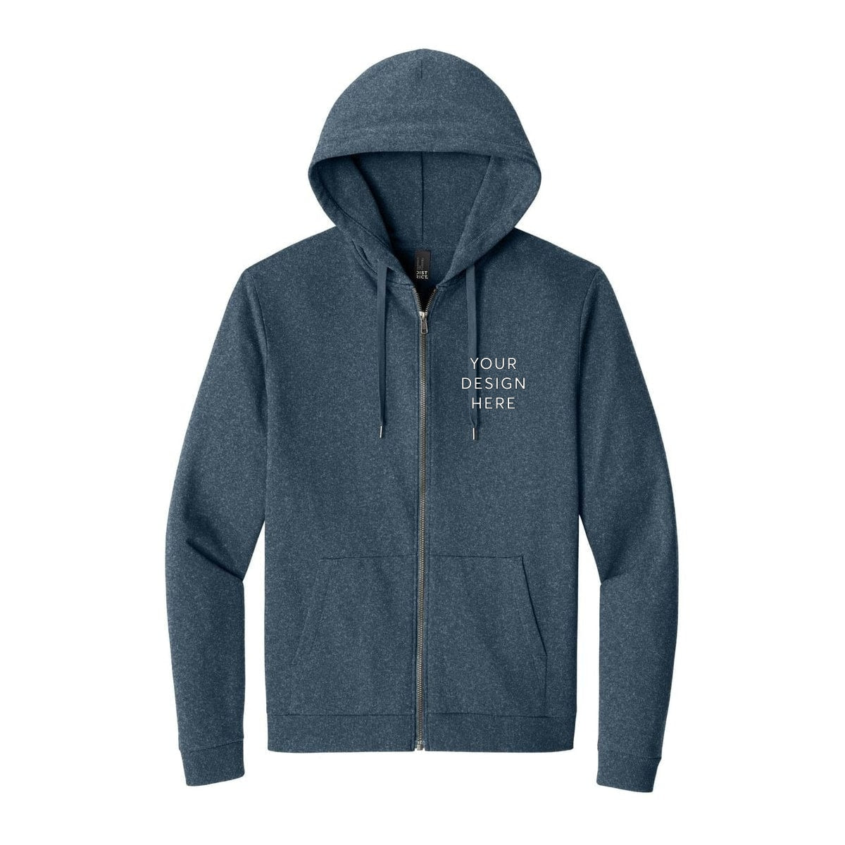 District Perfect Tri Fleece Full-Zip Hoodie