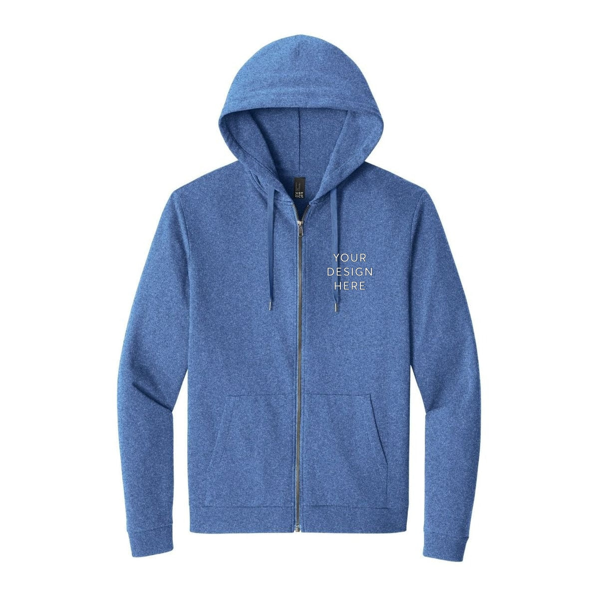 District Perfect Tri Fleece Full-Zip Hoodie