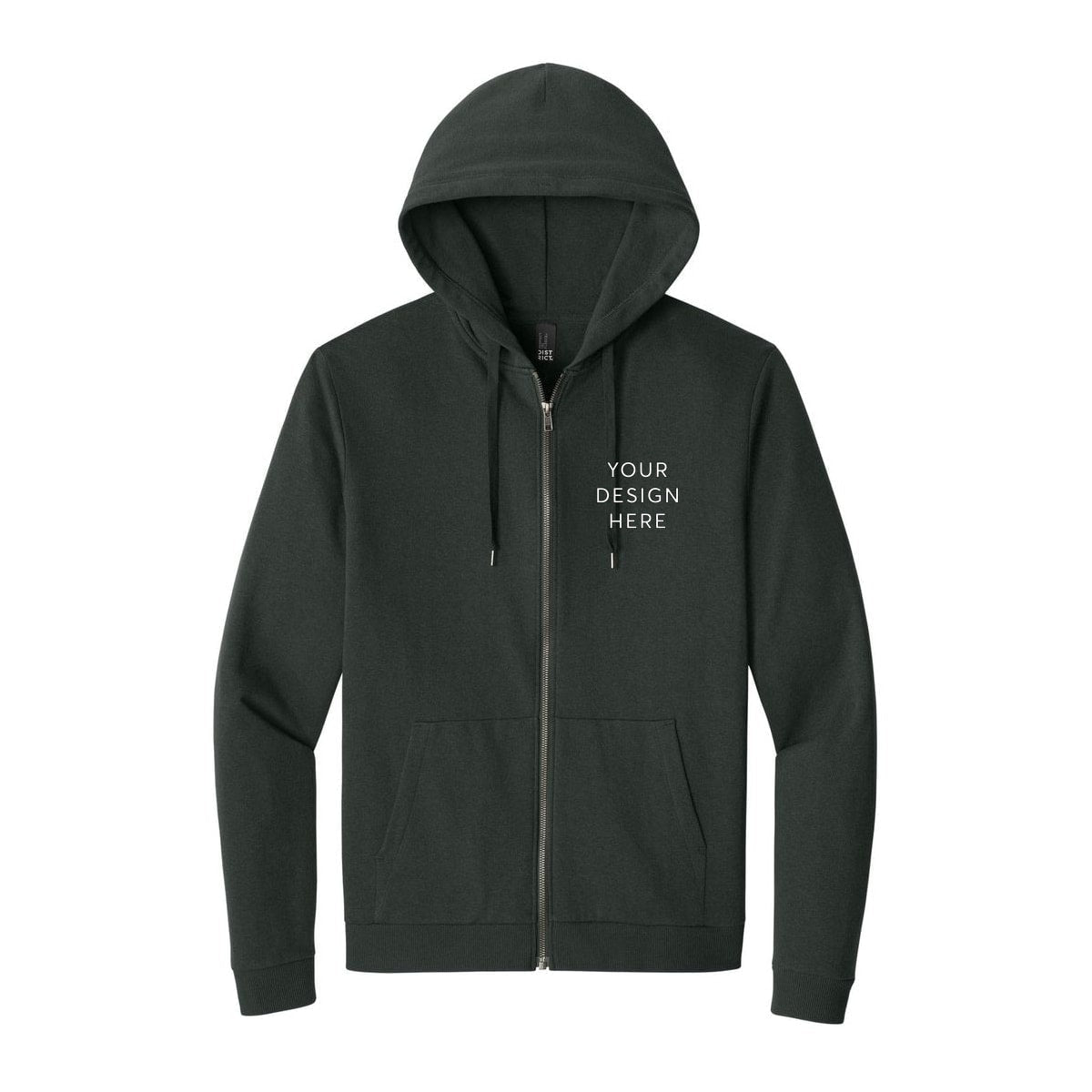 District Perfect Tri Fleece Full-Zip Hoodie
