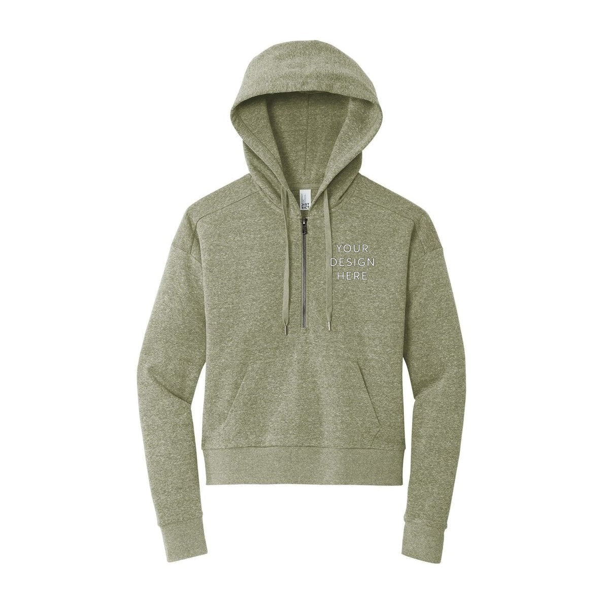 District Women's Perfect Tri Fleece 1/2-Zip Pullover