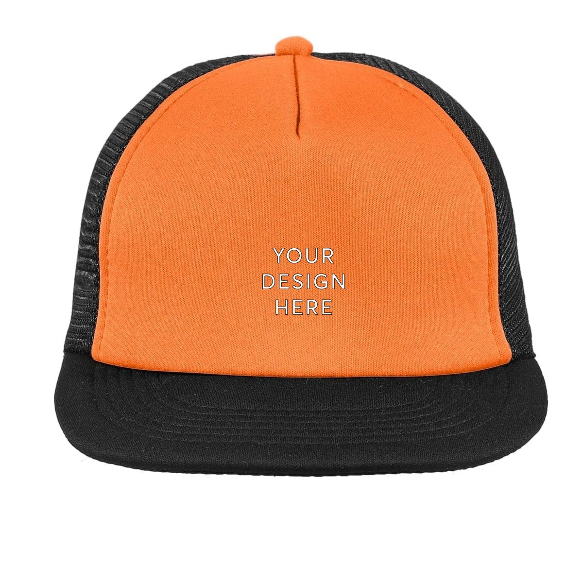 District Flat Bill Snapback Trucker Cap