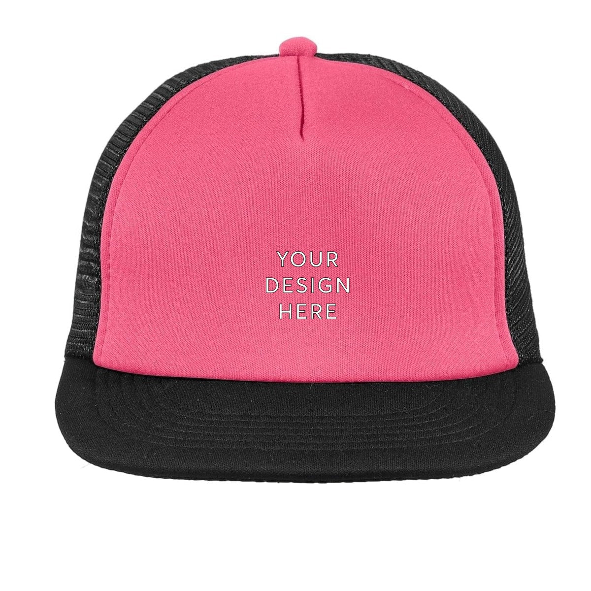 District Flat Bill Snapback Trucker Cap