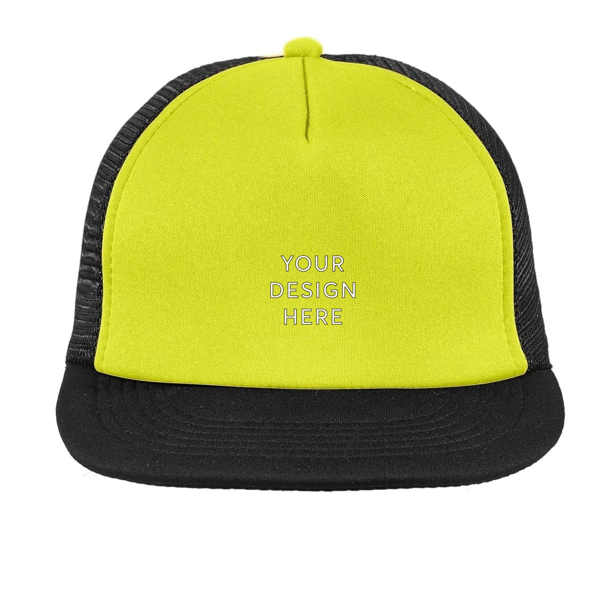 District Flat Bill Snapback Trucker Cap