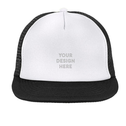 District Flat Bill Snapback Trucker Cap