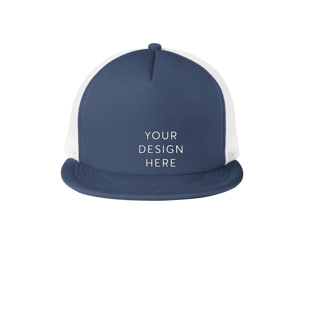 District Flat Bill Snapback Trucker Cap