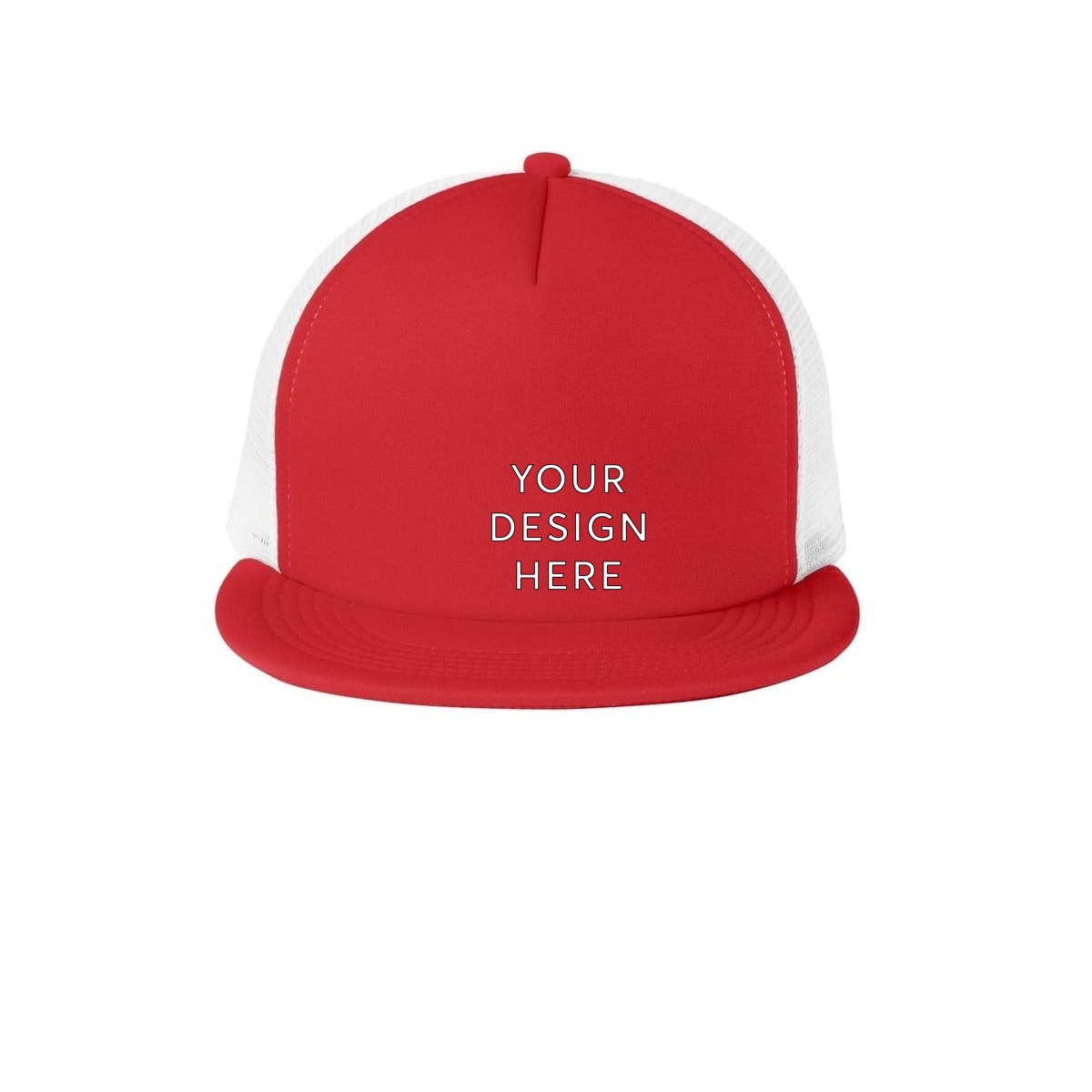 District Flat Bill Snapback Trucker Cap